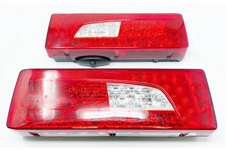 Scania P R Series Rear Combination LED Lights Pair Original 2380955 2380953