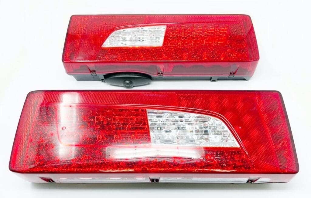 Scania P R Series Rear Combination LED Lights Pair Original 2380955 2380953