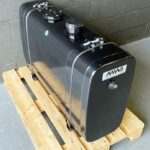 190 Litre Oil Tank Rear Cabin Mounted Twin Line Steel