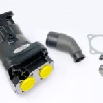 Bent Axis Hydraulic Oil Piston Pump Bi-directional 80L