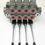 Hydraulic Monobloc Spool Control Valve 80L 4 Bank