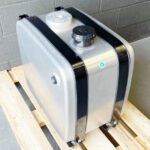 Hydraulic Oil Tank 120 Litre Side Mounted Aluminium Twin Line