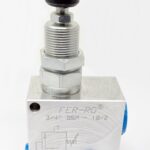 Inline Pressure Relief Valve 3/4” BSP 50-380 Bar Variable