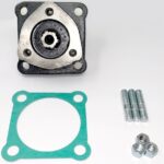 PTO Pump Adapter 4 Bolt ISO to 3 Bolt Uni