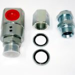 Rotary Swivel Coupling Set 1“BSP 90 Degree