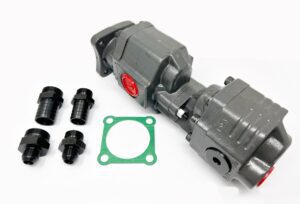 Tandem Gear Oil Pump 82L-51L Bi-Directional