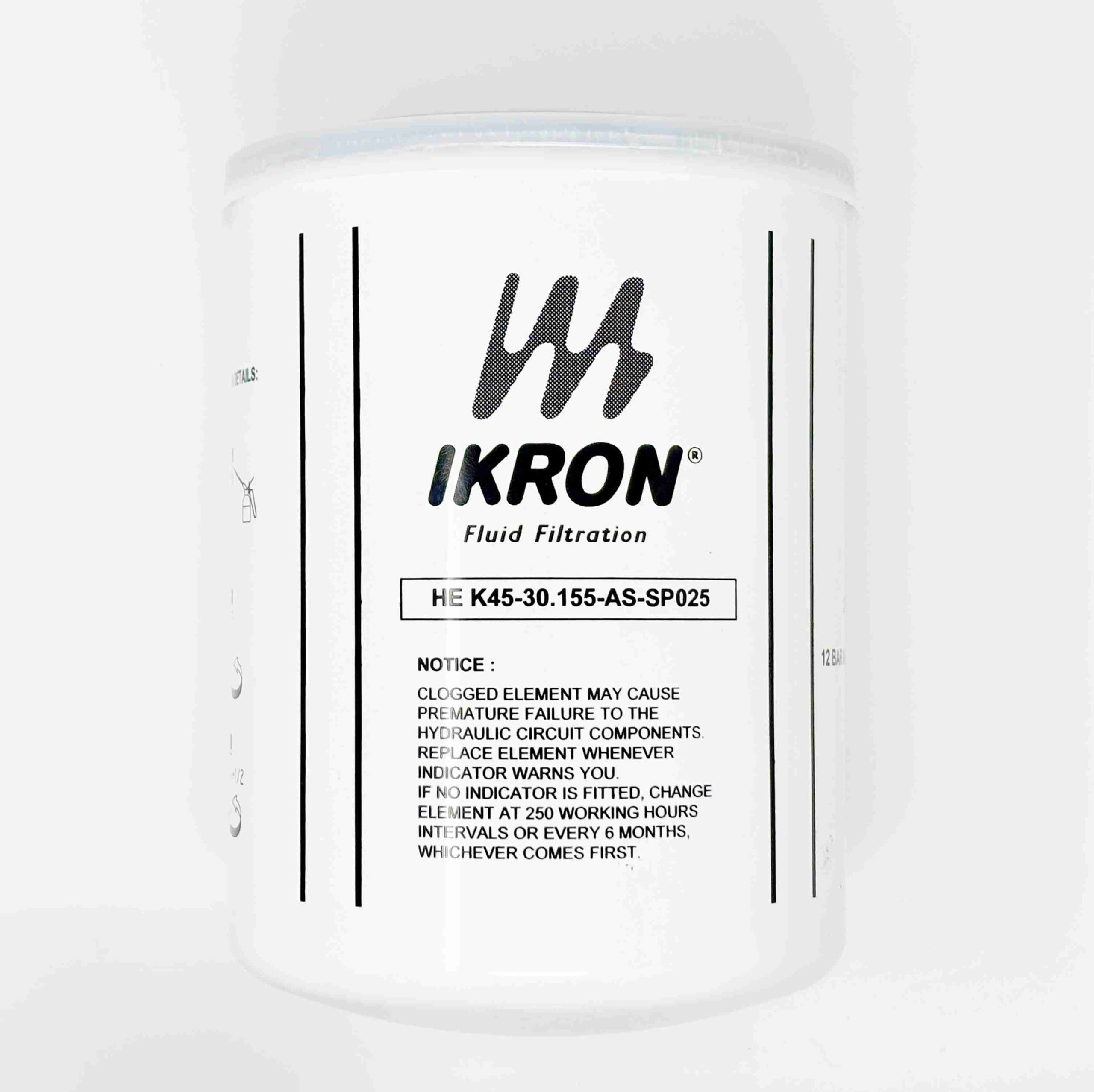 Tātari Hinu Hydraulic 25µm Āmio i runga i te Huānga Pepa Cellulose Canister