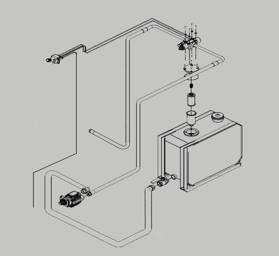   Tipping Wet Kit - Single Line