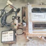 Used ECU Set Iveco 75 E17 Euro 3 Tector EDC7 ELT 0 281 010 253