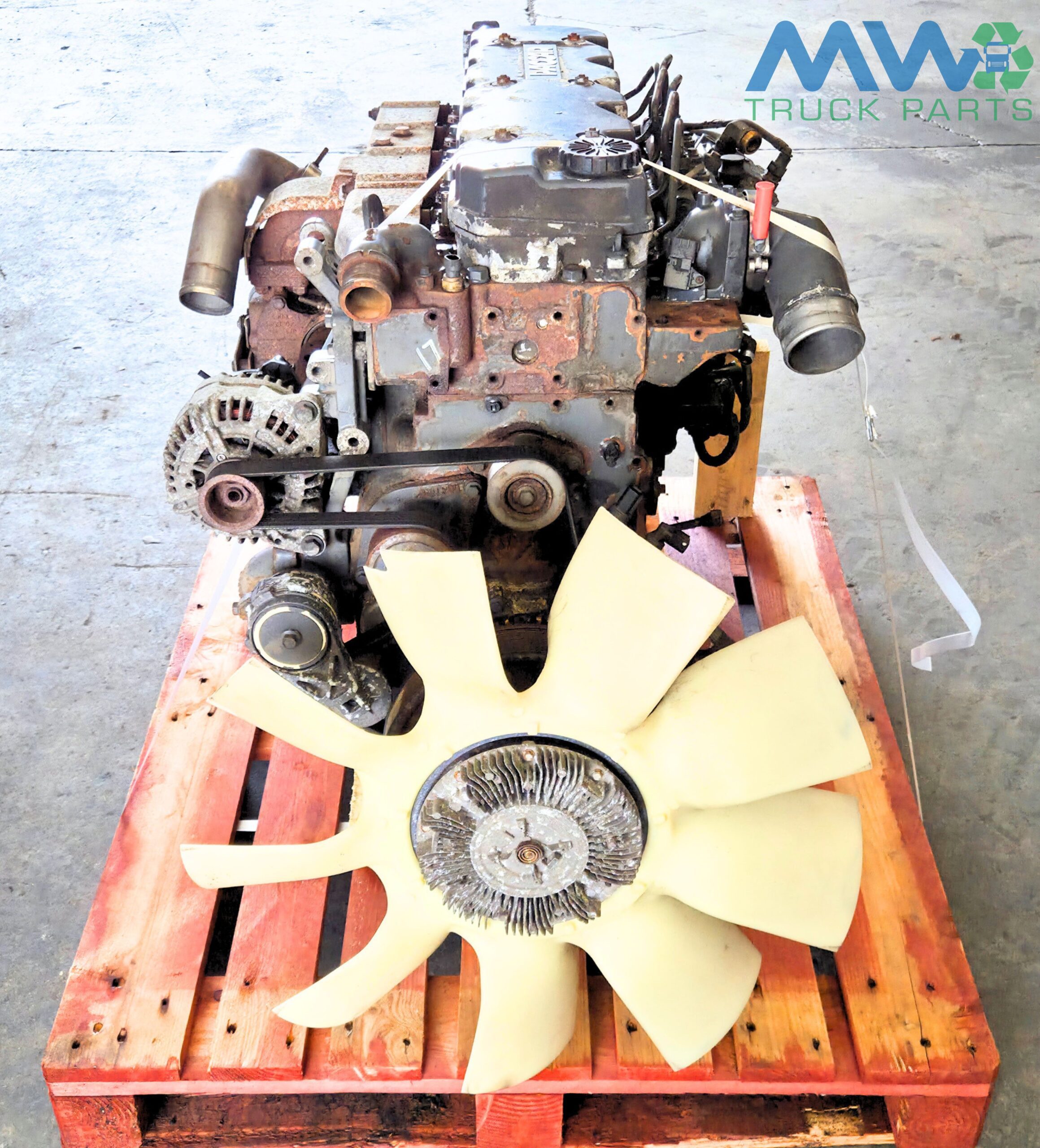 DAF CF65.250 Paccar Engine Cummins ISB6 7E5250 Euro 5 Complete Engine Assembly (2)
